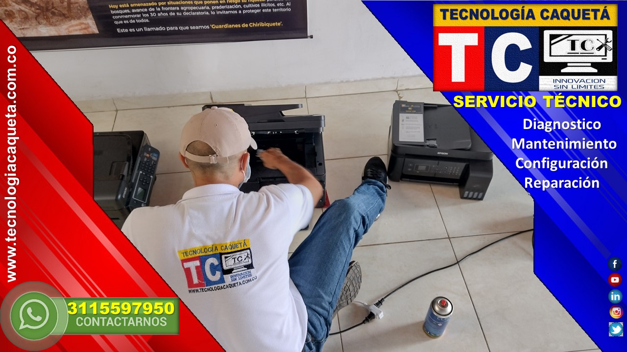 Revision de Impresoras Tecnologia Caqueta Whatsapp316 Revision de Impresoras Tecnologia Caqueta Whatsapp316