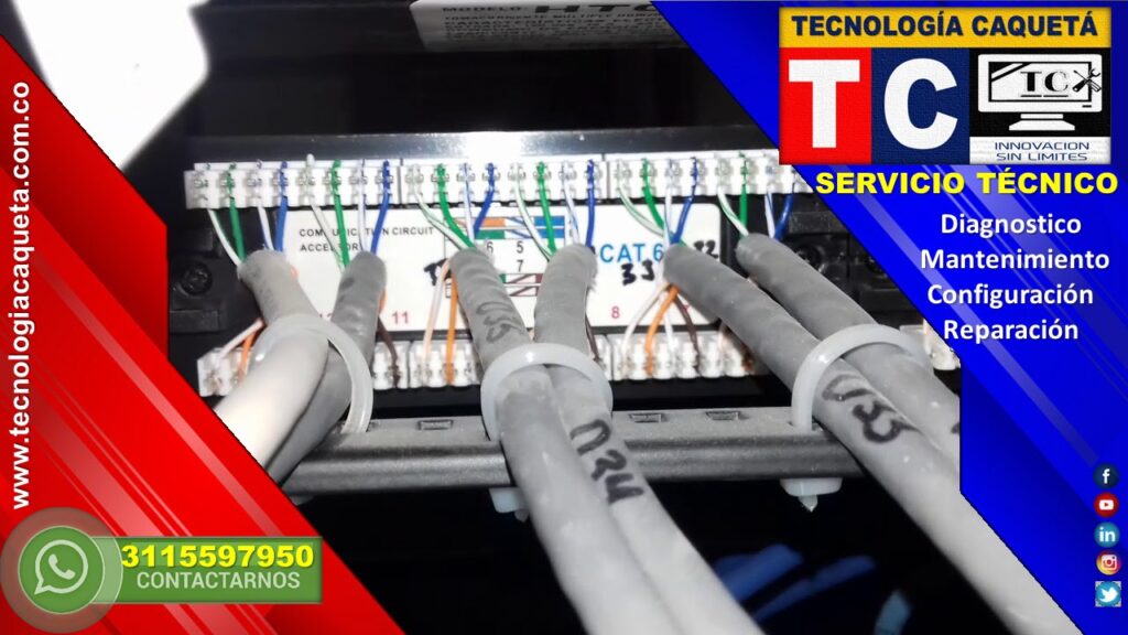 Redes y Cableado Estructurado #TECNOLOGIA CAQUETA#7 Redes y Cableado Estructurado #TECNOLOGIA CAQUETA#7