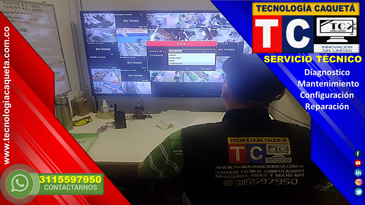 MONITOREO CAMARAS CCTV - TECNOLOGIA CAQUETA WHATSAPP. 3115597950 FLORENCIA-1 MONITOREO CAMARAS CCTV - TECNOLOGIA CAQUETA WHATSAPP. 3115597950 FLORENCIA-1